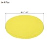 Unique Bargains Non-slip Round Bar Stool Seat Cushions Slipcovers 11"-16" 4 Pcs - 2 of 4