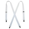 CTM Women's Elastic Clip-End 1 Inch Basic Suspenders - 2 of 4