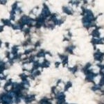 cream/royal blue