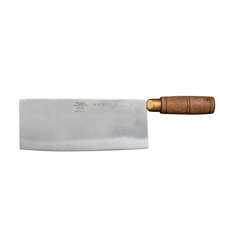 Dexter Russell 08040 Cleaver Chinese Style 8" Blade W/ Hardwood Handle (Chopping Knife), 3 of 8