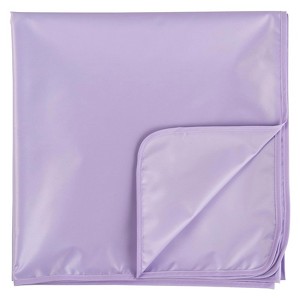 Tiny Twinkle Mess-Proof Splat Mats for Under High Chairs or Table Cover for Art Projects for Baby and Toddler (51" x 51") - 1 of 3