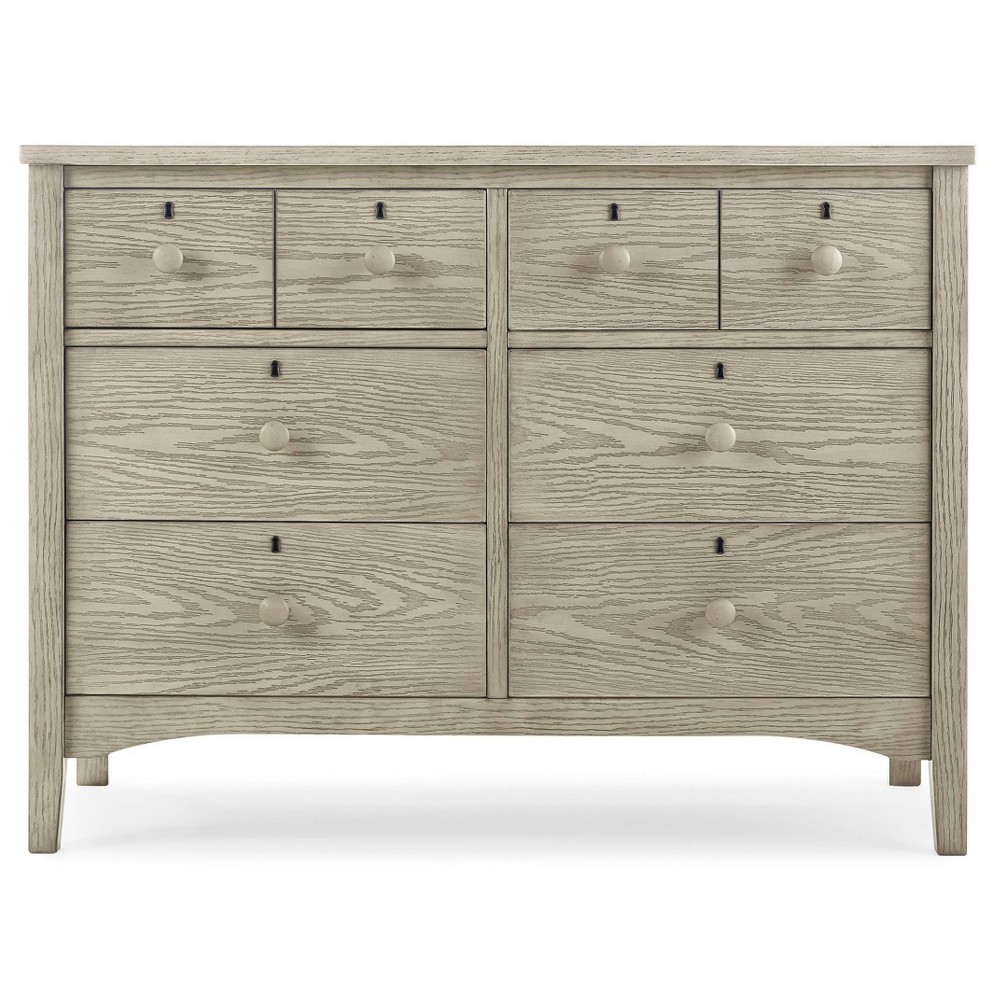 Photos - Dresser / Chests of Drawers Delta Children Farmhouse 6 Drawer Dresser with Interlocking Drawers - Text