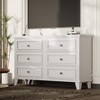 GustoWave 3/6/7 Drawer Dresser, Wooden Storage Chest of Drawers with Exquisite Metal Handles,Modern Design Dresser for Bedroom,Living Room, Entryway - 2 of 4
