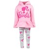 Barbie Girls Fleece Hoodie and Leggings Outfit Set Little Kid to Big Kid - 4 of 4