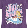 Girls' - Disney - Alice In Wonderland Fitted Short Sleeve Graphic T-Shirt - 2 of 4