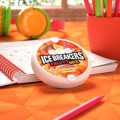 Ice Breakers Fruit Mix Flavored Sugar Free Mints - 1.5oz/2ct