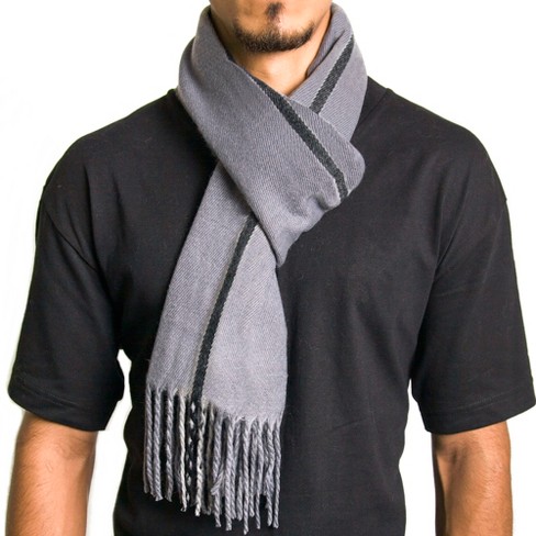 Alpine Swiss Mens Plaid Scarf Softer Than Cashmere Scarves Winter Shawl ...