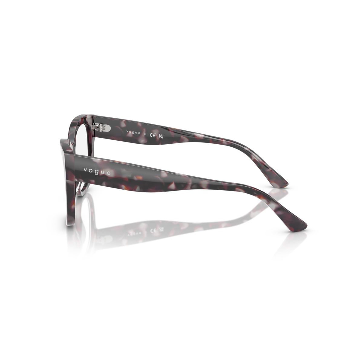 Vogue Eyewear VO5605 53mm Woman Square Eyeglasses Demo Lens Lens - thumbnail 3
