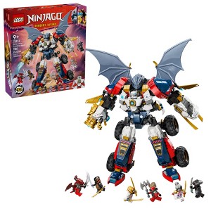 LEGO NINJAGO Zane's Ultra Combiner Mech Ninja 4-in-1 Building Toy 71834 - 1 of 4