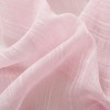 Olivia Gray Erica Doily Stripe Grommet Panel Pair - 54x90", Blush - 3 of 4