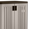 Suncast 9 Cu Ft Heavy Duty Resin Storage Cabinet & 4 Cu Ft Resin Wall Cabinet - 3 of 4