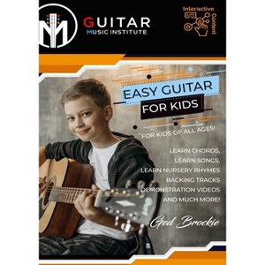 Easy Guitar For Kids - by  Ged Brockie (Paperback) - 1 of 1