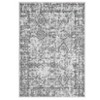 Vintage Floral Printed Distressed Rug for Living Room Retro Thin Washable Area Rugs for Bedroom Low Pile Non Slip Ultra Soft Carpet - 4 of 4