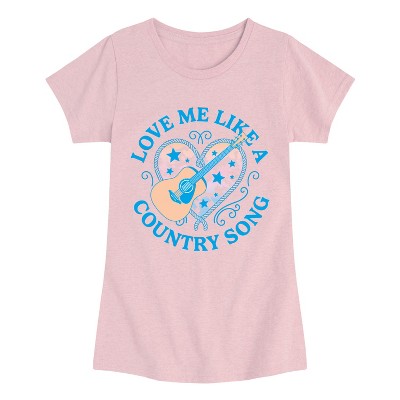Girls' Instant Message Dilly Dally Ranch Fitted Short Sleeve