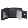 J. Buxton Emblem Zip-Around Billfold Leather Wallet - Black - image 4 of 4