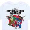 Boys' - Marvel - Captain America Falcon Team Up Short Sleeve Graphic T-Shirt - 2 of 4