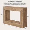Console table, elegant rural farmhouse, entrance table for living room, multifunctional and practical table for multiple rooms - 4 of 4