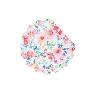 C&F Home Nicole Cotton Quilted Round Reversible Placemats Set of 6, 17" - 1 of 4