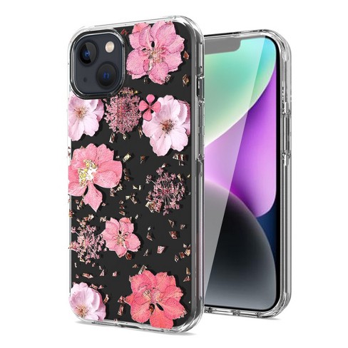  iPhone 14 Plus Mixed Flower Bouquet Floral Pattern Case : Cell  Phones & Accessories