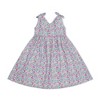 Hope & Henry Girls' Sleeveless Bow Shoulder Swing Dress, Infant - 3 of 4