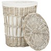 Maggy Laundry Basket with Liner - HAC6500 - White/White Washed - Safavieh - 3 of 4