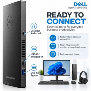 Dell OptiPlex 7090 Ultra, i5-1145G7, 32GB RAM, 256GB SSD, Iris