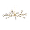 Elegant Lighting Graham 18 - Light Pendant in  Gold - 4 of 4
