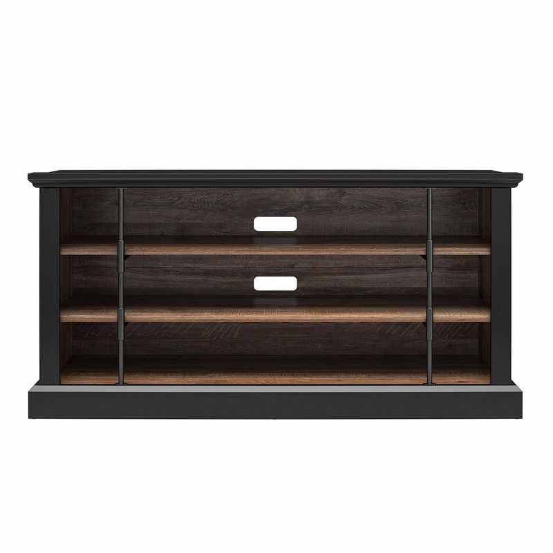 Hoffman Rustic TV Stand For TVs Up To 50&#34; Black and Walnut - Room &#38; Joy, 1 of 14