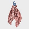 Paisley Print Scarf Tail Hair Twister - Universal Thread™ Red - 2 of 3