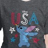 Boys' - Lilo and Stitch - USA Stitch Drawing Short Sleeve Graphic T-Shirt - 2 of 4