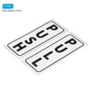 Unique Bargains PVC Self-Adhesive Waterproof Store Shops Push Pull Door Sign 2 Set - 3 of 4