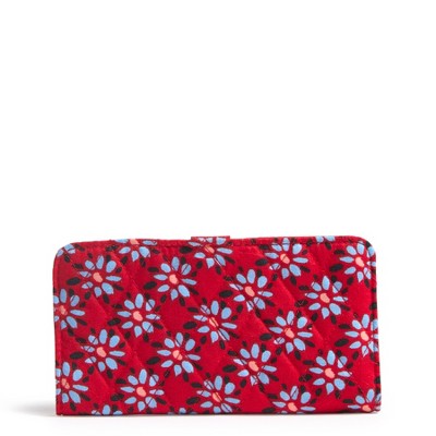 Vera Bradley Women's Outlet Cotton Essential Wallet