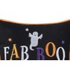 C&F Home 10" x 10" Fab-Boo-Lous Ghost Halloween Accent Small Petite Throw Pillow - 2 of 4