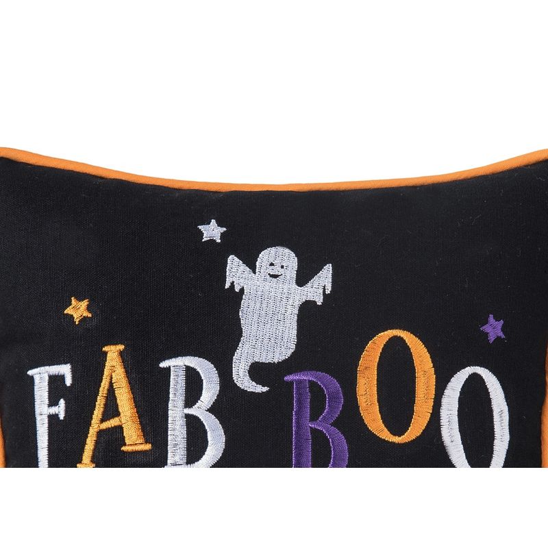 C&F Home 10" x 10" Fab-Boo-Lous Halloween Pillow, 2 of 5