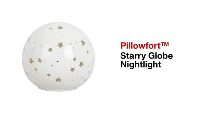 Starry Globe Kids&#39; Nightlight - Pillowfort&#8482;, 2 of 14, play video