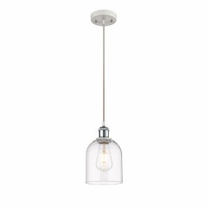 Bella - 1 Light Cord Hung Mini Pendant In Industrial Style-9.5 Inches Tall and 5.5 Inches Wide - 1 of 1