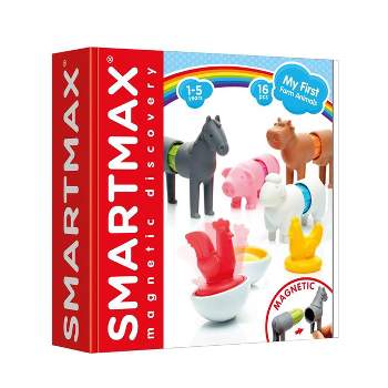 SmartMax My First Acrobats STEM Magnetic Toy with Building Challenges for  Ages 1.5-5