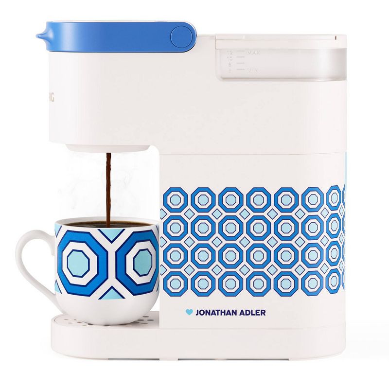 Keurig K-Mini Basic Jonathan Adler Limited Edition Single-Serve K-Cup Pod Coffee Maker - White, 6 of 13