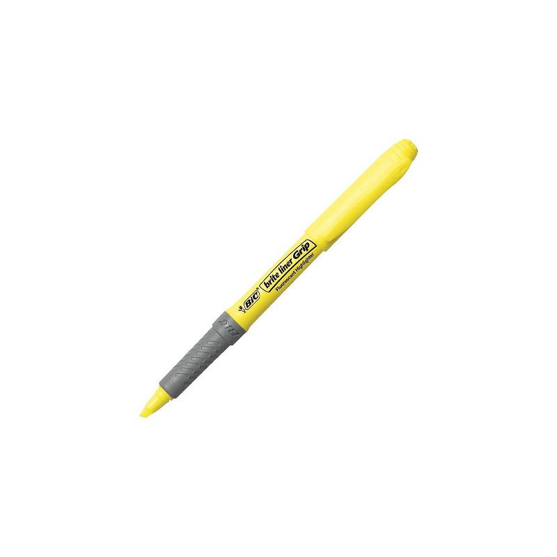 BIC Brite Liner Grip Pen Style Highlighters 31289, 2 of 3
