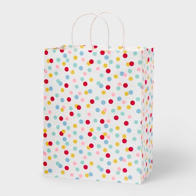 Large Small Gift Bag Multicolor White - Spritz™