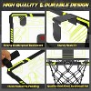 Skirfy Mini Indoor Basketball Hoop for Kids with LED Scoreboard, Over-the-Door Hoop Toy with Foldable Rim - 3 of 4