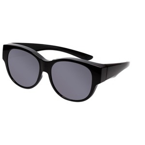 Calabria 9016 Medium/Large Polarized Fitover Sunglasses Crystal Amber Fade&Brown - 1 of 4