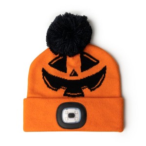 Night Scope Kid's Halloween Beanie with LED Headlight - 1 of 4