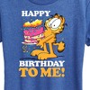 Women's - Garfield - Happy Birthday To Me Short Sleeve Graphic T-Shirt - 2 of 4