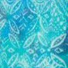 aqua blue batik