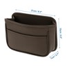 Unique Bargains Car Trash Can Portable and Hanging Car Door Faux Leather Trash Bin 1 Pc - 3 of 4