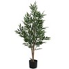 NicBex Artificial Tree Artificial Plant 47" Tall Artificial Acacia Tree with Black Pot, Room Decor for Home Office Foyer Porch - 2 of 4