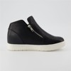 CUSHIONAIRE Hart Womens Casual Shoes with Dual Zippers- Lightweight Hidden Wedge Fashion Sneakers for Women - 4 of 4
