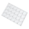 Unique Bargains PU Leather White Jewelry Trays with Removable Dividers - 3 of 4