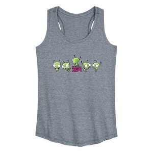 Women's - Invader Zim - Dancing Gir Graphic Racerback Tank - 1 of 4
